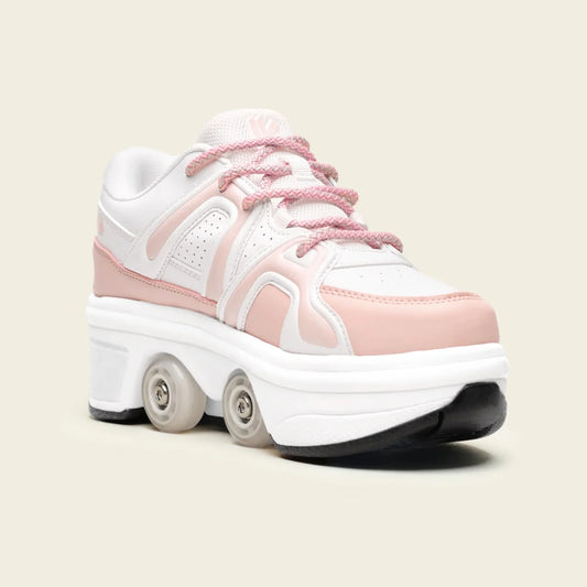 Luxury Skate™ GlowRide Kids 2-in-1 Roller Shoes