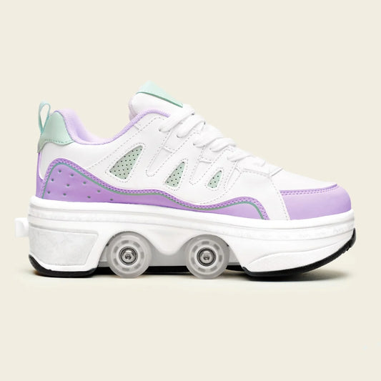 Luxury Skate™ DreamLumi Kids 2-in-1 Roller Shoes