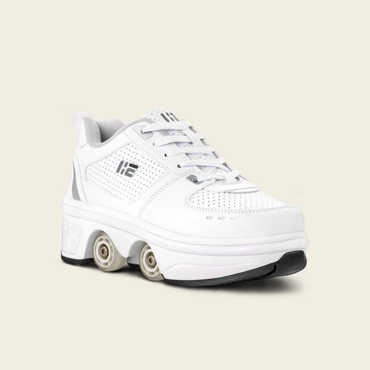 Luxury Skate™ LumaFlow™ 2-in-1 LED Roller Sneakers for Women
