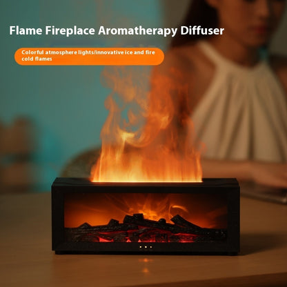 New Flame Machine Colorful Essential Oil Diffuser