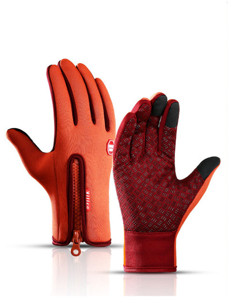 Winter Gloves Touch Screen Riding Motorcycle Sliding
