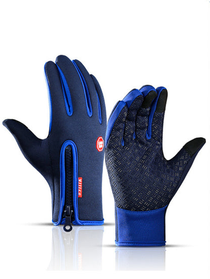 Winter Gloves Touch Screen Riding Motorcycle Sliding