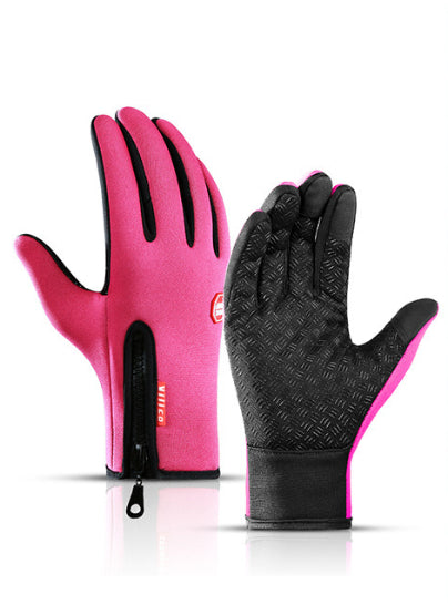 Winter Gloves Touch Screen Riding Motorcycle Sliding