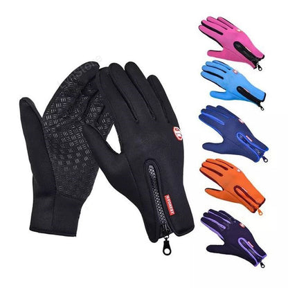 Winter Gloves Touch Screen Riding Motorcycle Sliding