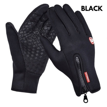 Winter Gloves Touch Screen Riding Motorcycle Sliding