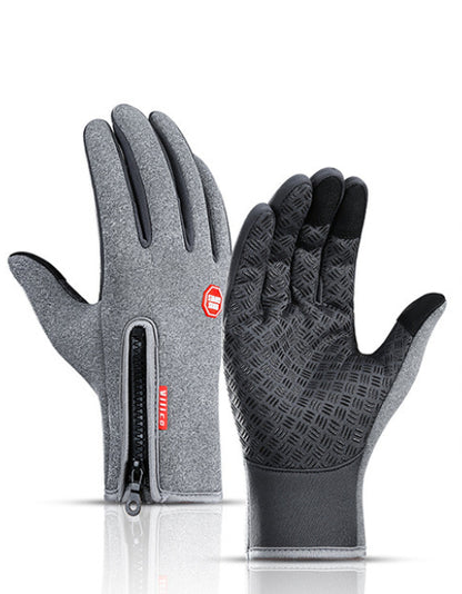 Winter Gloves Touch Screen Riding Motorcycle Sliding