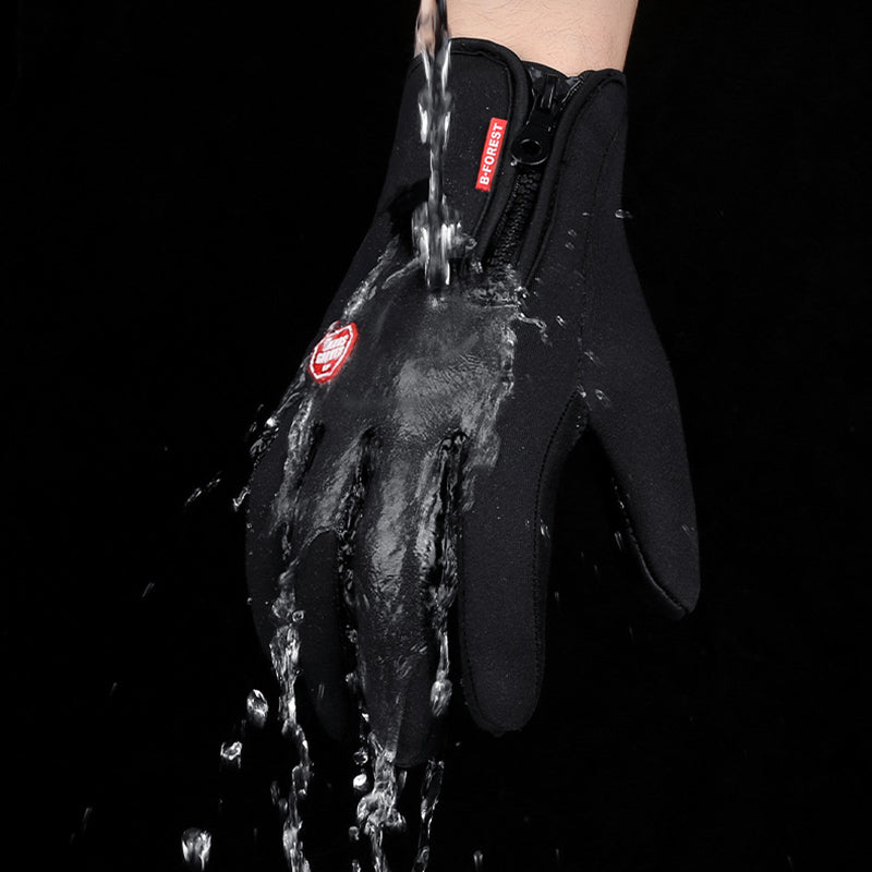 Winter Gloves Touch Screen Riding Motorcycle Sliding