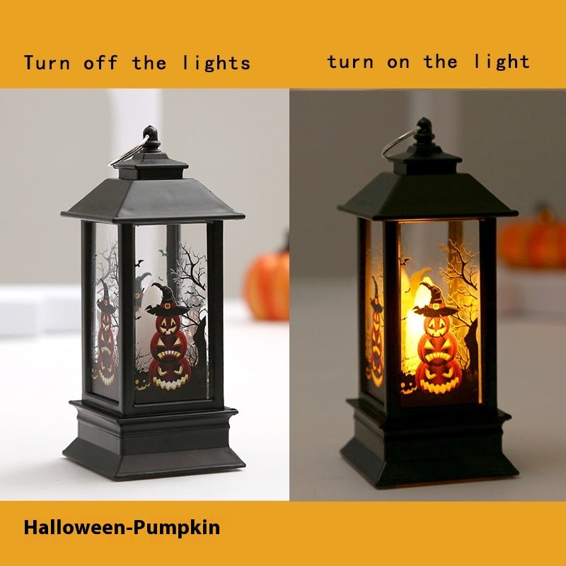 Halloween Pumpkin Lamp Ghost Festival Portable