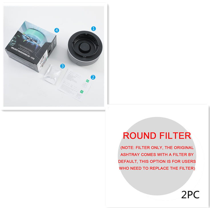 Smoke Removal Air Purification Ashtray Anion
