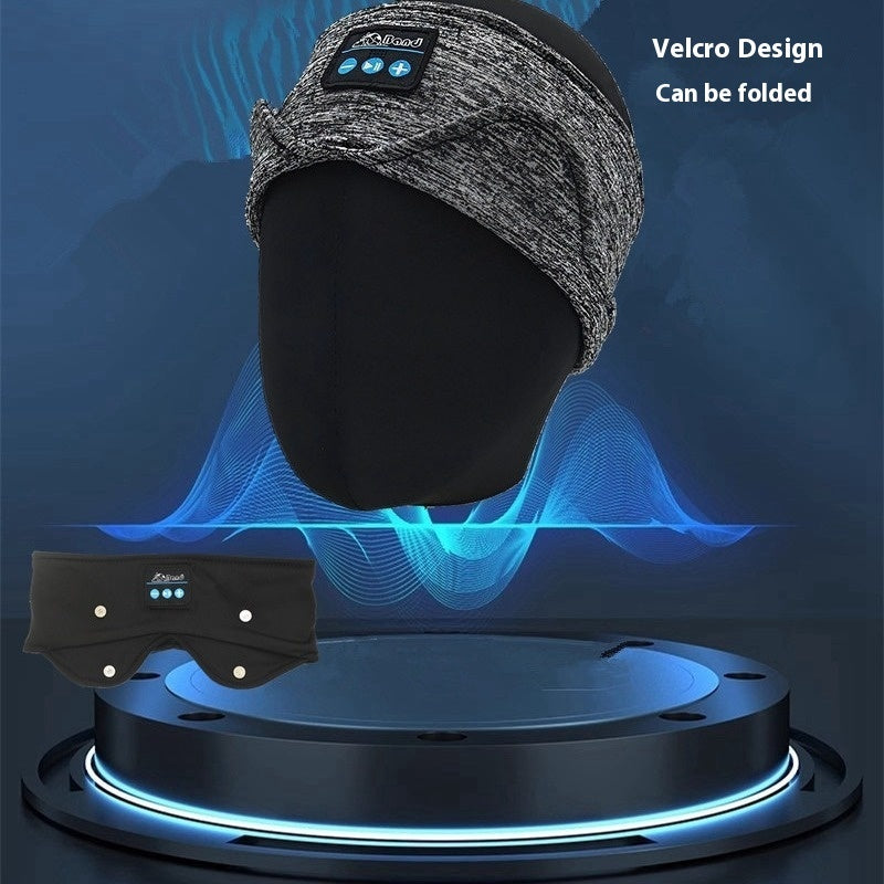 Headscarf Eye Mask Dual-use Music Headset