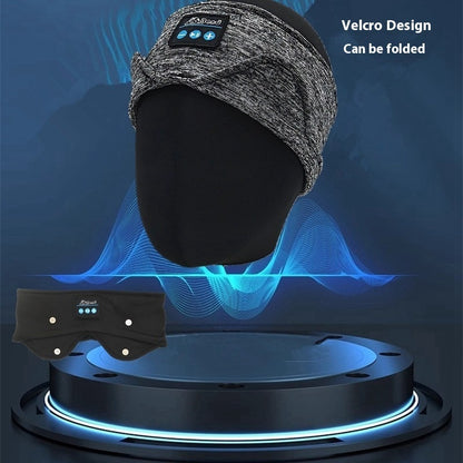 Headscarf Eye Mask Dual-use Music Headset