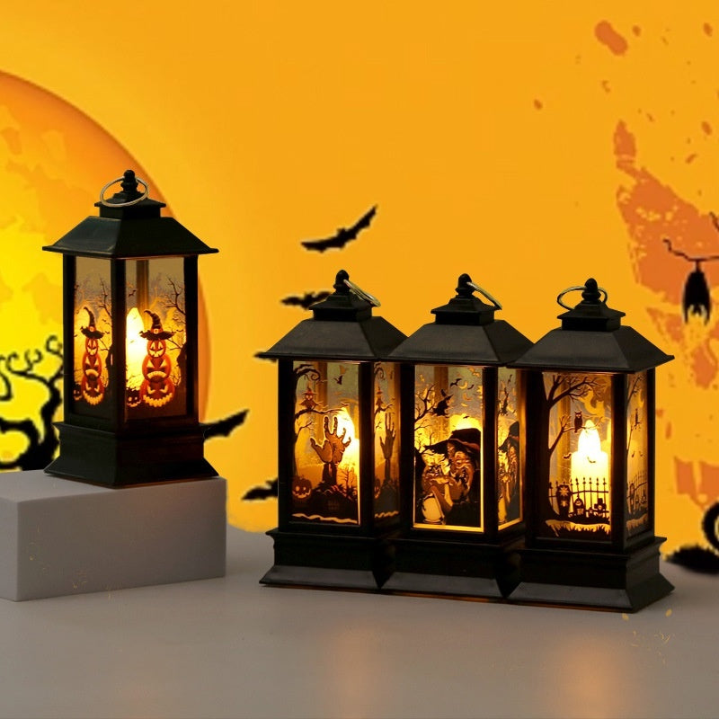 Halloween Pumpkin Lamp Ghost Festival Portable