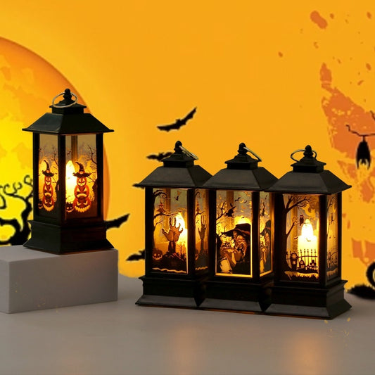 Halloween Pumpkin Lamp Ghost Festival Portable